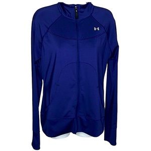 Under Armour Jacket Purple Zip front  M